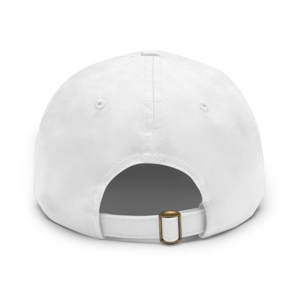 Casual Dad Hat with Leather Patch, Focus Cap, Cool Dad Hat, Men's Fashion Accessory, Gift for Him, Relaxed Style
