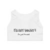922039248320686857_2048.jpeg Motivational Sports Bra - I'm Not Scary, Just Focused | Workout Gear, Fitness Apparel, Athleisure, Gift for Her, Gym Clothing